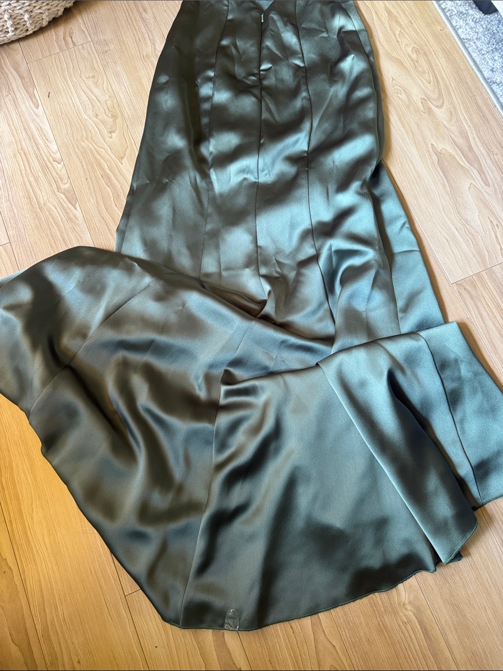 Amsale Olive Tiane Dress - Picture 5 of 7